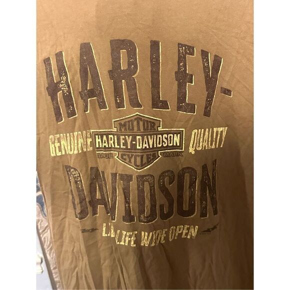 Vintage Harley Davidson Hampton Roads Yorktown Virginia VA T Shirt - Size Large - Picture 4 of 12